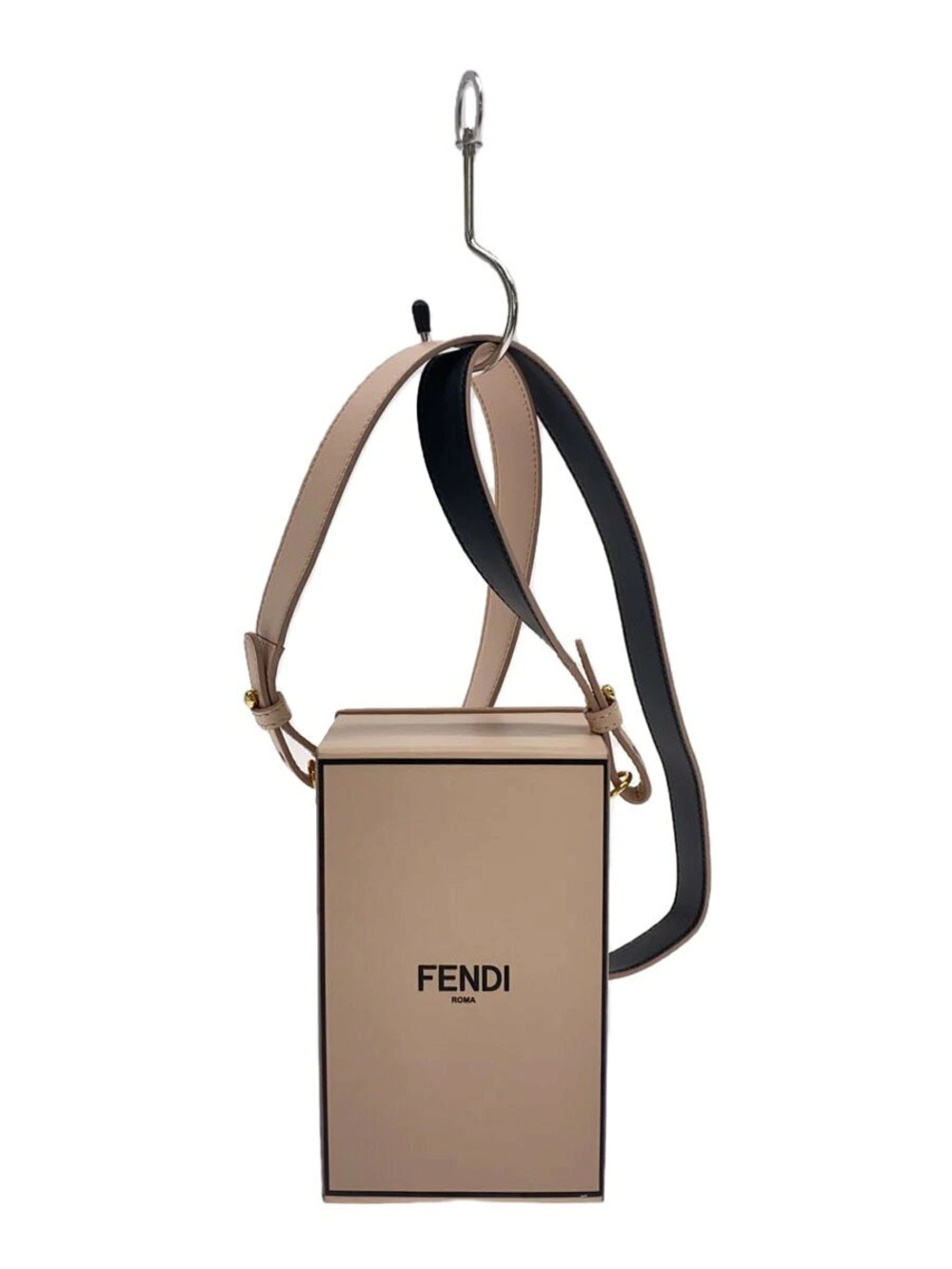 Fendi Vertical Shoulder Bag Pink